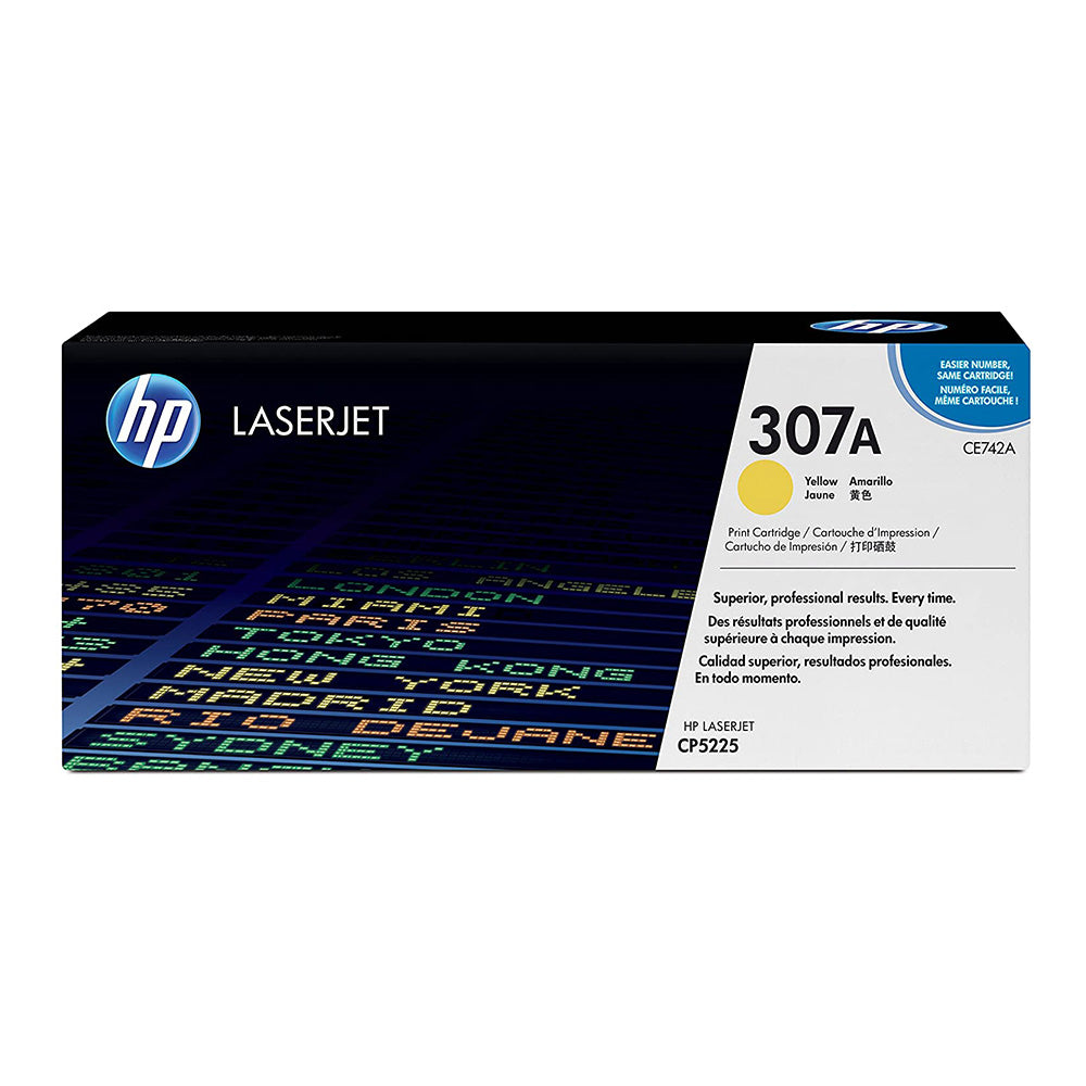 HP Toner CE742A (307A) Yellow (4818684117092) HP Toner CE742A (307A) Yellow (4818684117092)